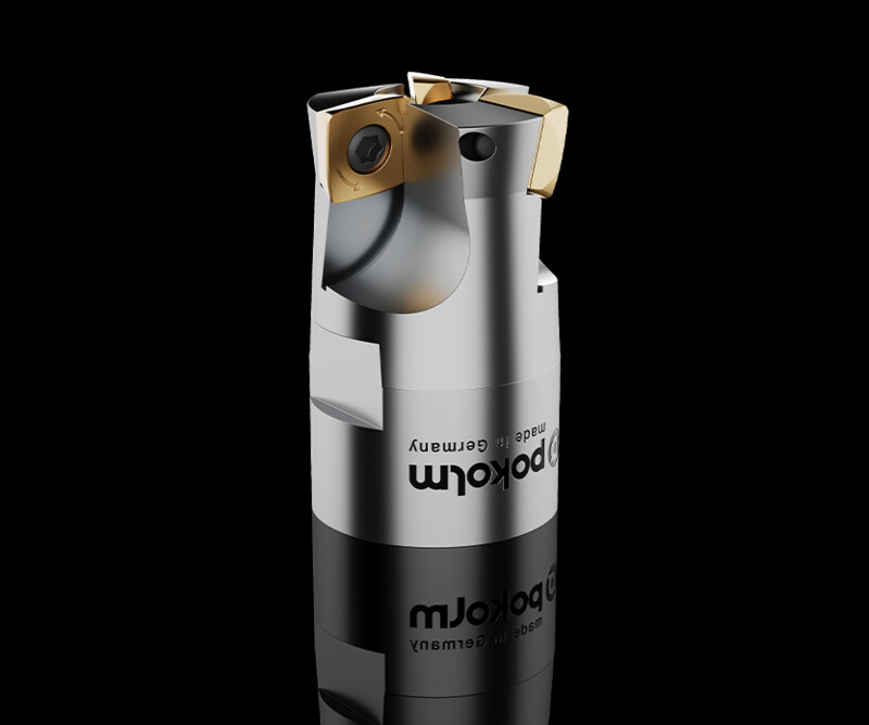 po＋cut Quadworx® high-feed milling cutter | Versatile, economical